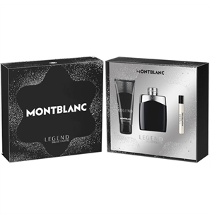MONTBLANC LEGEND COFFRET EDT 100 ML + EDT 7,5ML + SG 100ML