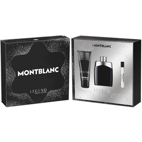 MONTBLANC LEGEND COFFRET EDT 100 ML + EDT 7,5ML + SG 100ML