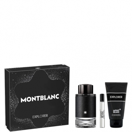 MONTBLANC EXPLORER COFFRET EDP 100ML + 7,5ML + S/G 100ML
