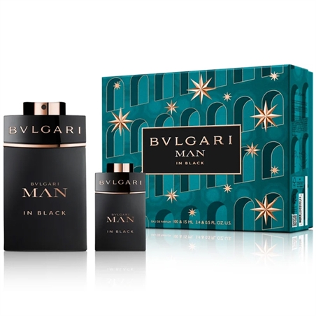 BULGARI MAN IN BLACK COFFRET EDP 100 ML + 15 ML