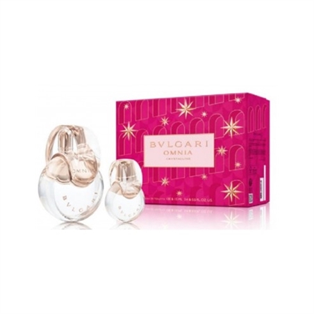 BULGARI OMNIA CRYSTALLINE EDT 100 ML + EDP 15ML