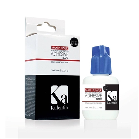 KALENTIN COLLA MAXI POWDER NERA PER EXTENSION CIGLIA 10ML