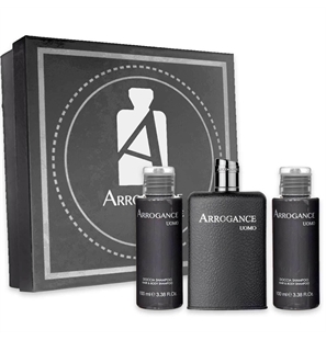 ARROGANCE UOMO COFFRET EDT 100ML E 2 SHOWER GEL 100ML