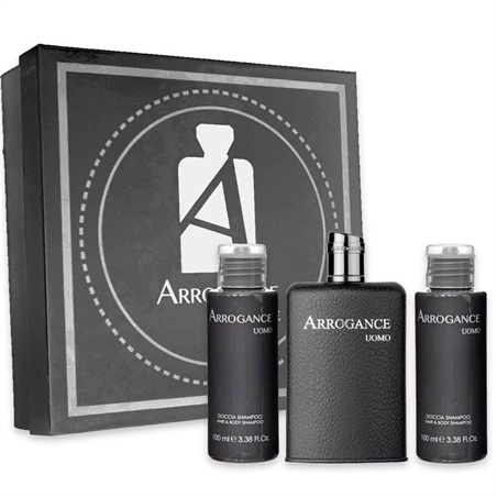 ARROGANCE UOMO COFFRET EDT 100ML E 2 SHOWER GEL 100ML