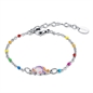BRAND GIOIELLI INCANTO BRACCIALE ARCOBALENO CON UNICORNO