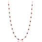 BRAND GIOIELLI INCANTO COLLANA CATENA SMALTO ROSSO