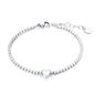 BRAND GIOIELLI ATTIMI BRACCIALE TENNIS CUORE BIANCO BRAND GIOIELLI ATTIMI BRACCIALE TENNIS CUORE BIANCO