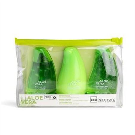 IDC INSTITUTE SET TRAVEL ALOE VERA 3PZ X 80ML