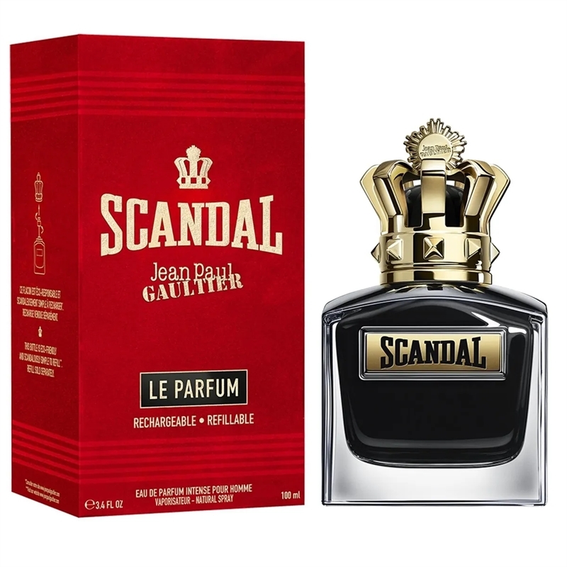 JEAN PAUL GUALTIER SCANDAL UOMO LE PARFUM 100ML RICARICABILE SPRAY