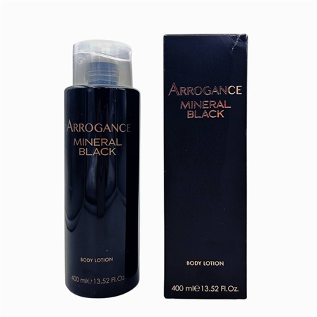 ARROGANCE MINERAL BLACK BODY LOTION 400ML - 8002747067461-1 - 8002747067461-1