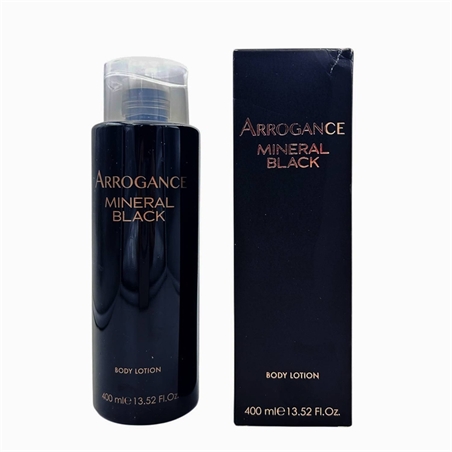 ARROGANCE MINERAL BLACK BODY LOTION 400ML