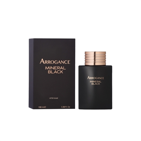 ARROGANCE MINERAL BLACK AFTER SHAVE 100ML - 8002747064996-1 - 8002747064996-1
