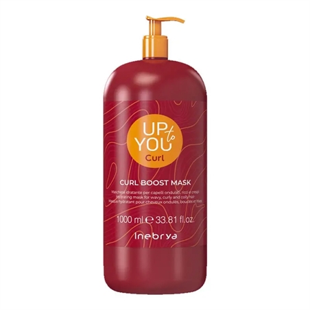 INEBRYA UP TO YOU CURL MASCHERA IDRATANTE 1000ML PER CAPELLI ONDULATI, RICCI E CRESPI - 26513 - 1026513