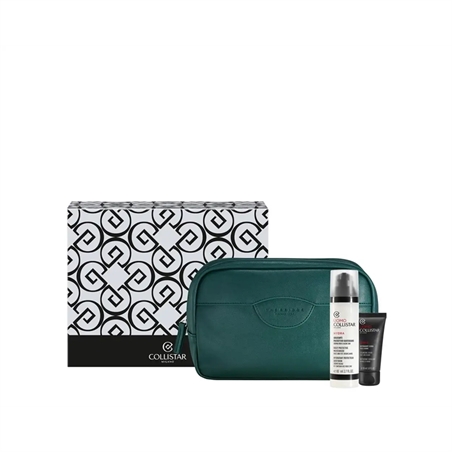 COLLISTAR COFFRET UOMO CREMA IDRATANTE, SCRUB CORPO E BEAUTY