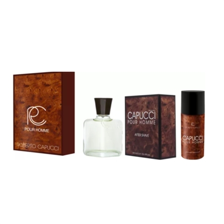 CAPUCCI COFFRET HOMME AFTER SHAVE 100ML + DEO 120ML - 8054956597680-1 - 8054956597680-1