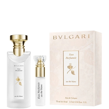 BULGARI EAU PARFUMEE AU THE BLANC EDC 75ML E 10ML - 783320418655 - 783320418655