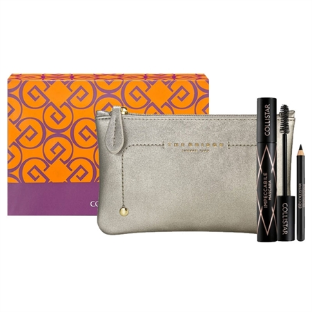 COLLISTAR POCHETTE BRIDGE CON MASCARA IMPECCABILE E MATITA NERA - 8015150004688-1 - 8015150004688-1