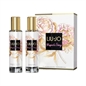 LIU JO MAGNETIC PEONY SET CON ACQUA PROFUMATA 200ML E BODY LOTION 200ML