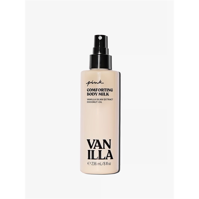 VICTORIA'S SECRET CONFORTING BODY MILK CON VANIGLIA E COCCO SPRAY 236ML