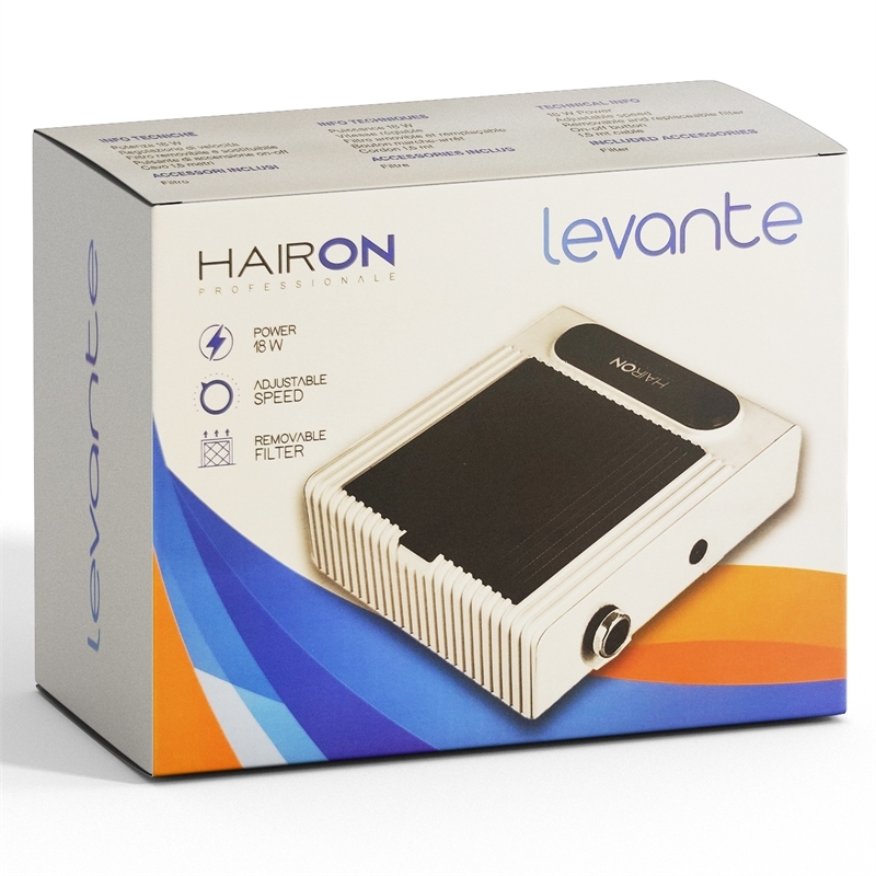HAIRON ASPIRATORE PROFESSIONALE DA TAVOLO LEVANTE