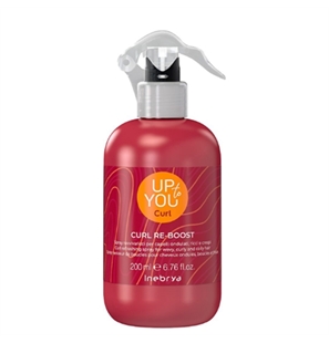 INEBRYA UP TO YOU CURL SPRAY RAVVIVARICCI 200ML PER CAPELLI ONDULATI, RICCI E CRESPI