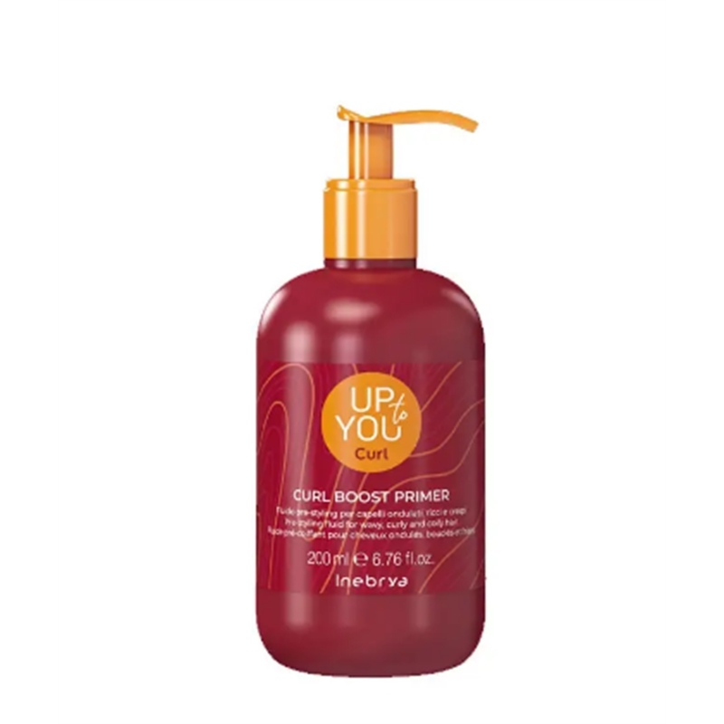 INEBRYA UP TO YOU CURL FLUIDO PRE STYLING RAVVIVARICCI 200ML PER CAPELLI ONDULATI, RICCI E CRESPI