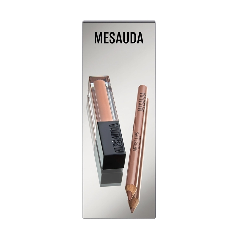 MESAUDA GLOSSY GLAM LIP KIT LABBRA MATITA E LUCIDALABBRA MESAUDA GLOSSY GLAM LIP KIT LABBRA MATITA E LUCIDALABBRA