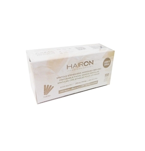 SPATOLA STENDICERA VISO MONOUSO IN LEGNO PICCOLE 11,3 X 1 CM CONF. 100PZ - 8033315380453-1 - SPATOLINE100-1