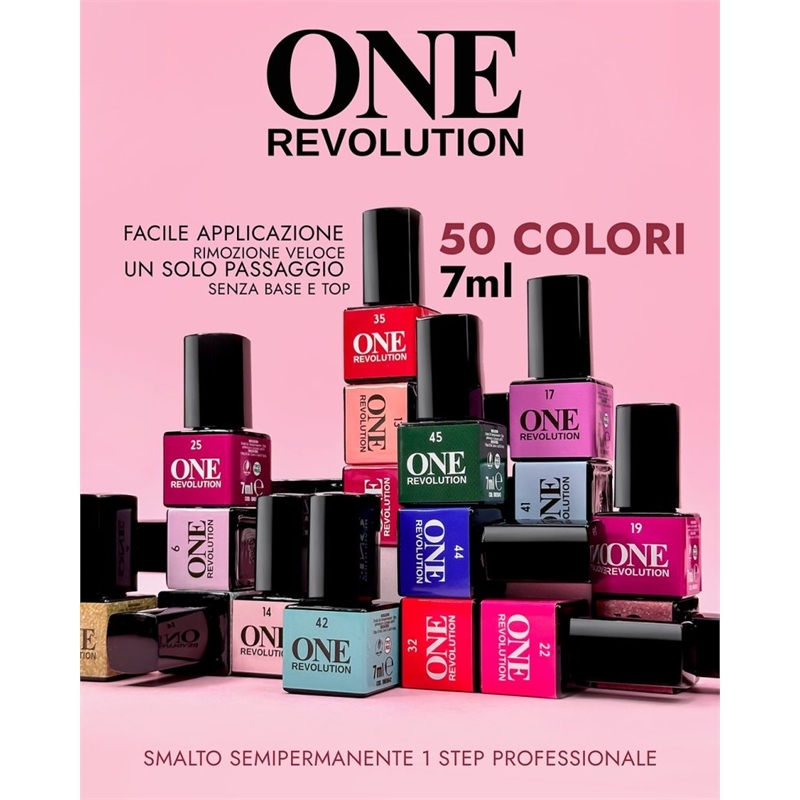 ONE STEP REVOLUTION SMALTO SEMIPERMANENTE 7 ML - 1STEP-1 - 1STEP-1