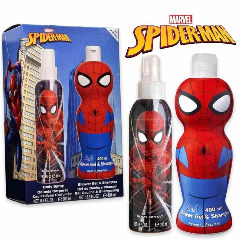 MARVEL SPIDERMAN ACQUA PROFUMATA 200ML E SHOWER GEL 400ML
