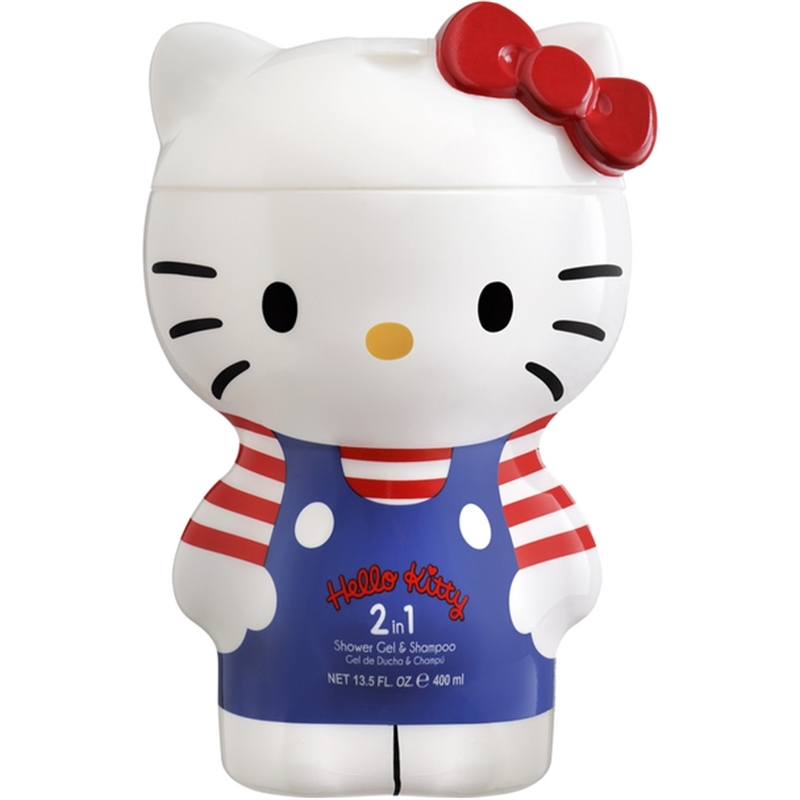 HELLO KITTY SHOWER GEL 400ML 2IN1 2D