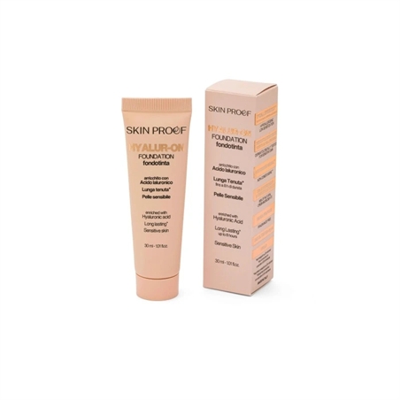 PUROBIO SKIN PROOF HYALUR-ON FONDOTINTA CREMOSO CON ACIDO IALURONICO 30ML - SPHYA-1 - SPHYA-1