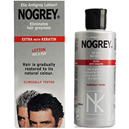 LOZIONE NOGREY EXTRA CON KERATINA ELIMINA IL GRIGIO 200 ML - 8024362000012-1 - E667-1
