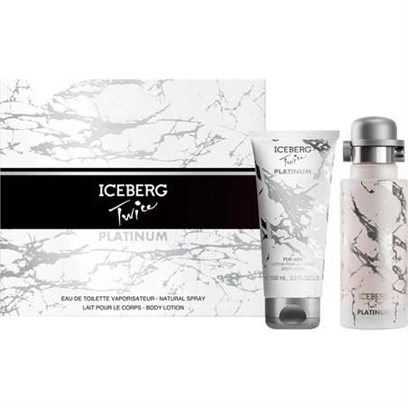 ICEBERG TWICE PLATINUM COFFRET EDT 125ML + BODY LOTION 100 ML - 8057714450838-1 - 8057714450838-1