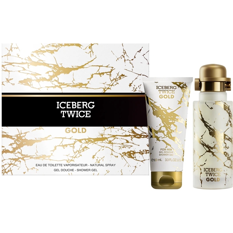 ICEBERG TWICE GOLD COFFRET EDT 125ML + GEL DOCCIA 100 ML