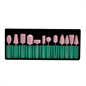 SET 12 PUNTE PER FRESA MANICURE/PEDICURE IN POMICE NATURALE