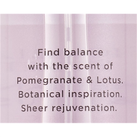 VICTORIA'S SECRET POMEGRANATE E LOTUS PROFUMO PER IL CORPO SPRAY 250ML