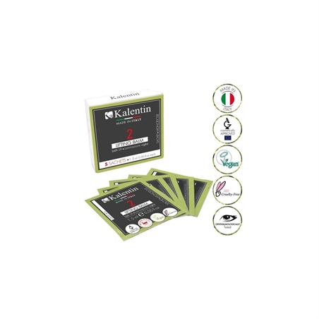 KALENTIN LIFTING BALM 2 MONOUSO 1,5ML VEGANO, SECONDA FASE LAMINAZIONE CIGLIA - 8008381229562-1 - 8008381229524-1
