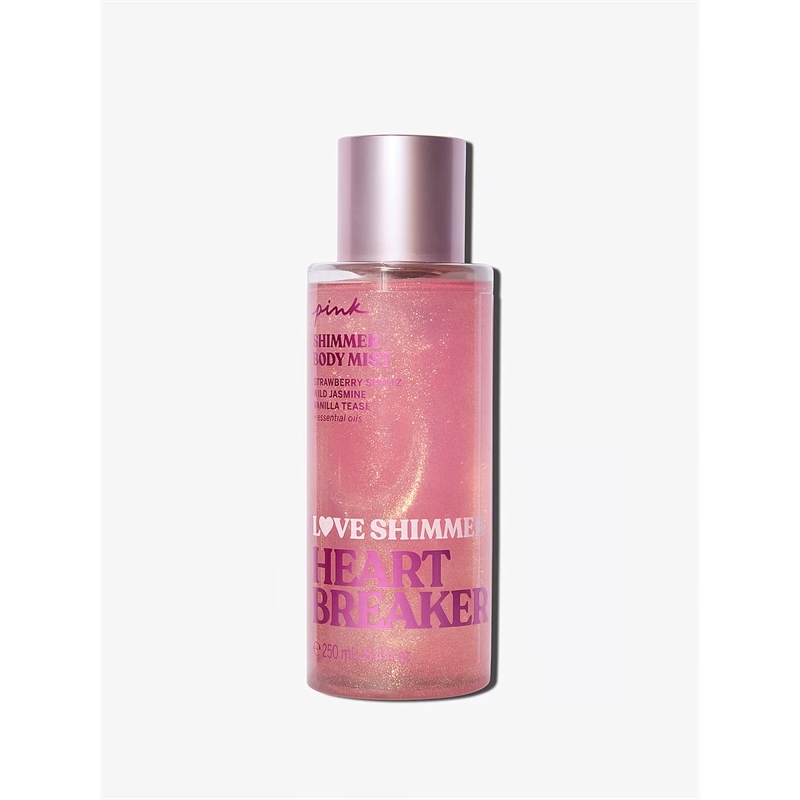 VICTORIA'S SECRET LOVE SHIMMER HEART BREAKER BODY MIST 250ML