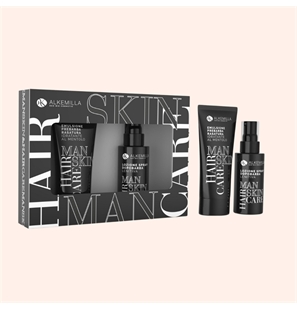 ALKEMILLA SET UOMO RASATURA: EMULSIONE PREBARBA 50 ML + SPRAY DOPOBARBA 50 ML - 8051414386916-1 - 8051414386916-1
