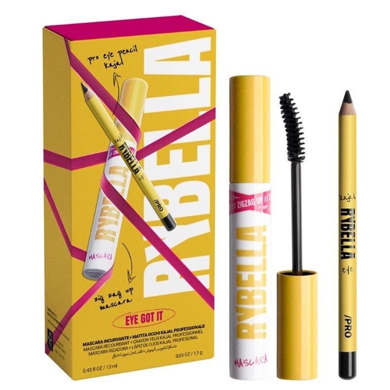 RYBELLA KIT: MASCARA INCURVANTE + MATITA OCCHI KAJAL