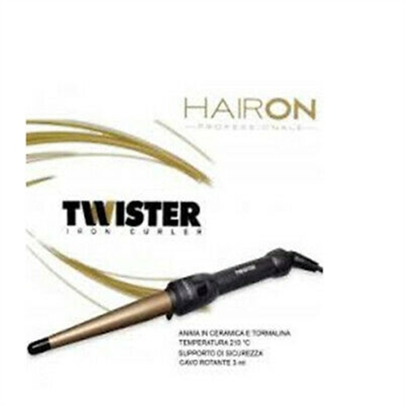 HAIRON FERRO ARRICCIACAPELLI TWISTER CONICO DIAM 25-15 MM - 8008002362135-1 - 8033315380026-1
