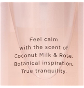 VICTORIA'S SECRET COCONUT MILK E ROSE CALM PROFUMO PER IL CORPO SPRAY 250ML