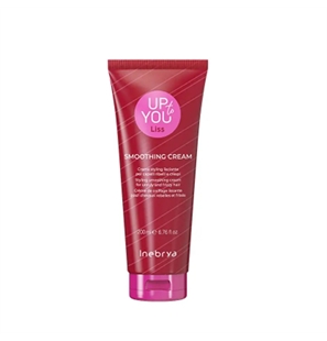 INEBRYA UP TO YOU LISS CREMA STYLING LISCIANTE 200ML PER CAPELLI RIBELLI E CRESPI