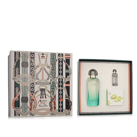 HERMES UN JARDIN SUR LE NIL EDT 100 ML + EDT MINI 7.5 ML + SAPONE SOLIDO 50 g