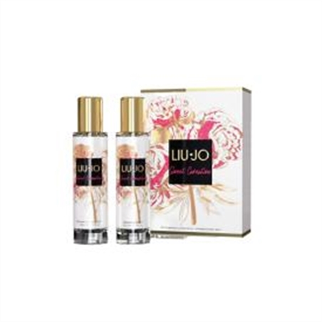 LIU JO SWEET CARNATION SET CON ACQUA PROFUMATA 200ML E BODY LOTION 200ML
