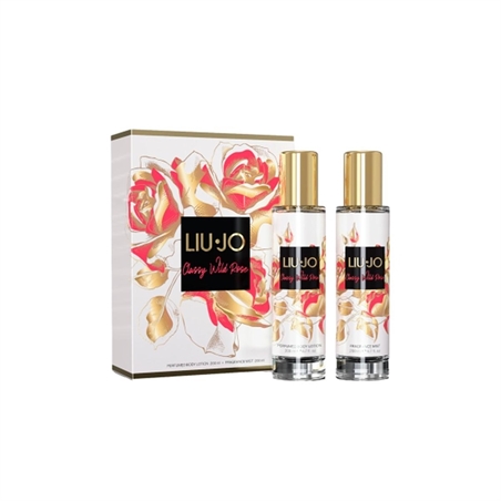 LIU JO CLASSY WILD ROSE SET CON ACQUA PROFUMATA 200ML E BODY LOTION 200ML