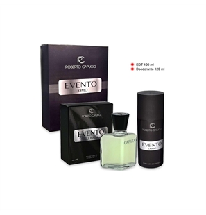 CAPUCCI COFFRET HOMME EVENTO AFTER SHAVE 100ML + DEO