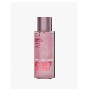 VICTORIA'S SECRET LOVE SHIMMER SECRET CRUSH BODY MIST 250ML