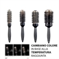 SPAZZOLA TERMICA IN CERAMICA E CARBONIO INFUSA IN OLIO DI ARGAN DIAM. 32 MM